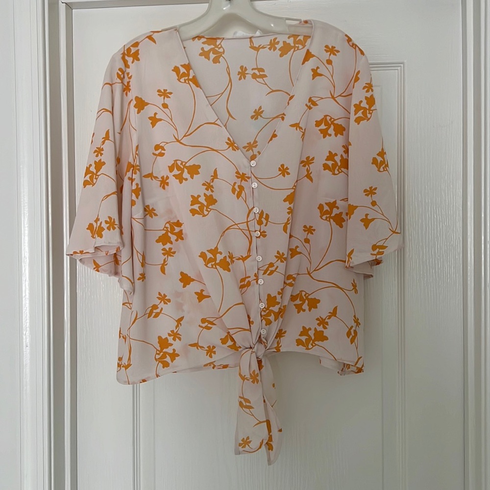 Lush Blouse - Semi crop top
